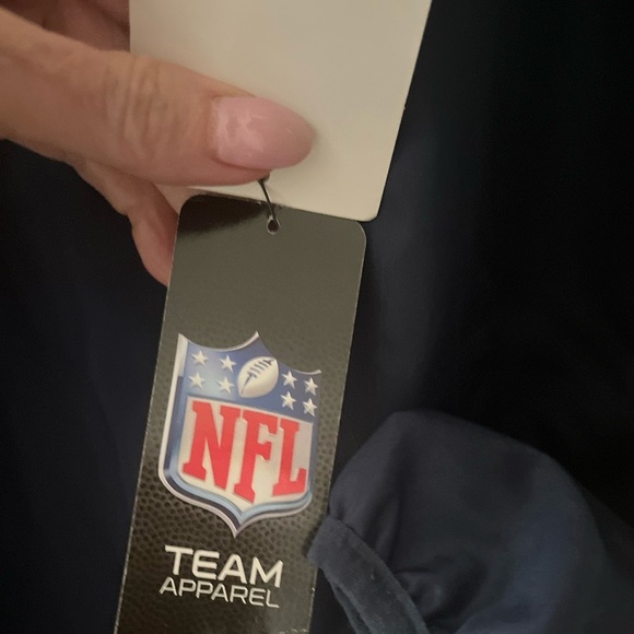 NWT NFL Team Apparel 1/4 Zip Seattle Seahawks Windbreaker Medium - Picture 5 of 12